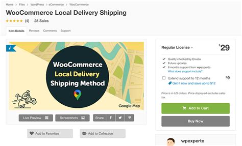 woocommerce local delivery